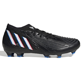 adidas Predator Edge.2 FG Soccer Shoes (Black/White/Vivid Red)