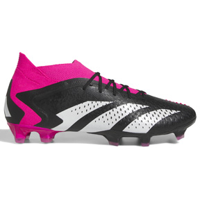 adidas  Predator Accuracy.1 FG Soccer Shoes (Black/White/Pink)