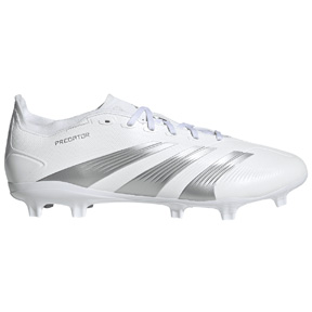 adidas  Predator 24 League FG Soccer Shoes (Cloud White)