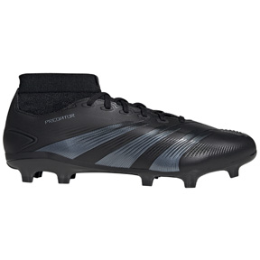 adidas  Predator 24 League Hi FG Soccer Shoes (Black/Carbon)