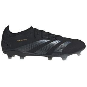 adidas  Predator  Pro FG Soccer Shoes (Black/Carbon/Gold)