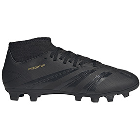 adidas  Predator 24 Club Sock FG Shoes (Black/Gold)