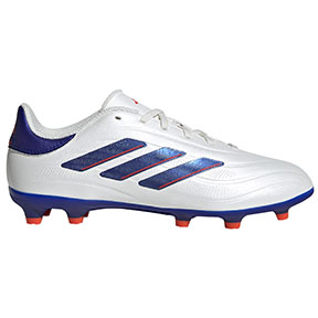adidas Youth  Copa Pure II League FG Shoes (White/Blue/Red)