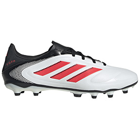 adidas  Copa  Pure  3 League FG Soccer Cleats (White/Red/Black)