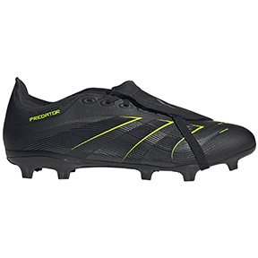 adidas  Predator  League FT FG Soccer Shoes (Black/Carbon/Lemon)