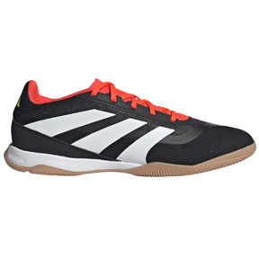 adidas  Predator 24 League Indoor Soccer Shoes (Black/White/Red)