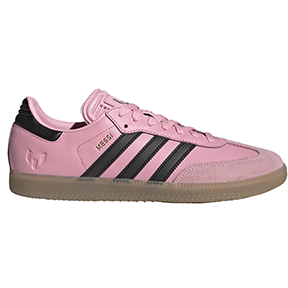 adidas  Messi Samba Indoor Soccer Shoes (Pink/Black)