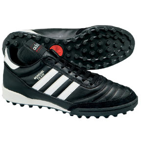 adidas  Mundial Team Turf Soccer Shoes (Black/White)