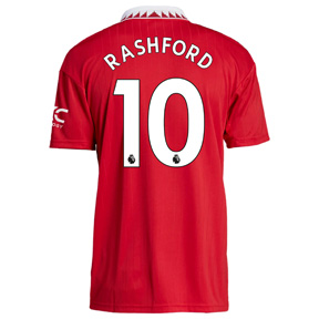 adidas Manchester United Rashford #10 Jersey (Home 22/23)