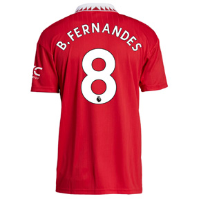 adidas Manchester United Fernandes #8 Jersey (Home 22/23)