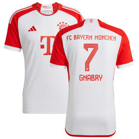 adidas Bayern Munich Gnabry #7 Soccer Jersey (Home 23/24)