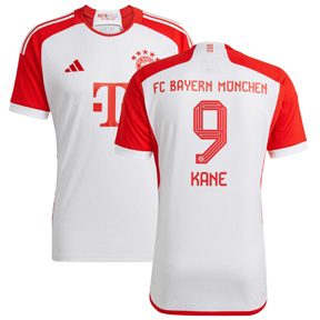 adidas Bayern Munich Kane #9 Soccer Jersey (Home 23/24)