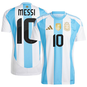 adidas Youth Argentina Lionel Messi #10 Jersey (Home 24/25)