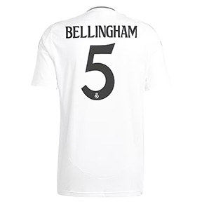 adidas Youth Real Madrid Bellingham #5 Jersey (Home 24/25)