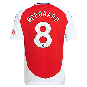 adidas Youth Arsenal Odegaard #8 Soccer Jersey (Home 24/25)