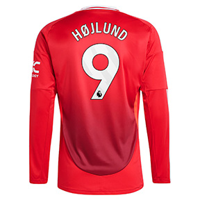 adidas Manchester United Hojlund #9 LS Jersey (Home 24/25)