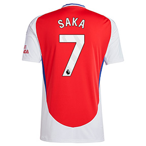 adidas Arsenal Saka #7 Soccer Jersey (Home 24/25)