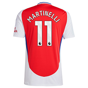 adidas Youth Arsenal Martinelli #11 Soccer Jersey (Home 24/25)