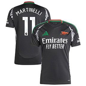 adidas Arsenal Martinelli #11 Soccer Jersey (Away 24/25)