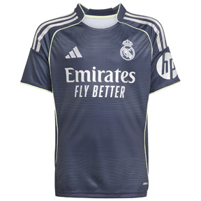 adidas Youth  Real Madrid  Soccer Jersey (Away 25/26)
