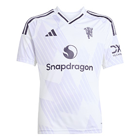 adidas Youth  Manchester United  Soccer Jersey (Away 25/26)