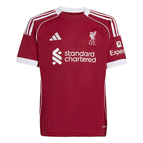 adidas Youth  Liverpool  Soccer Jersey (Home 25/26)