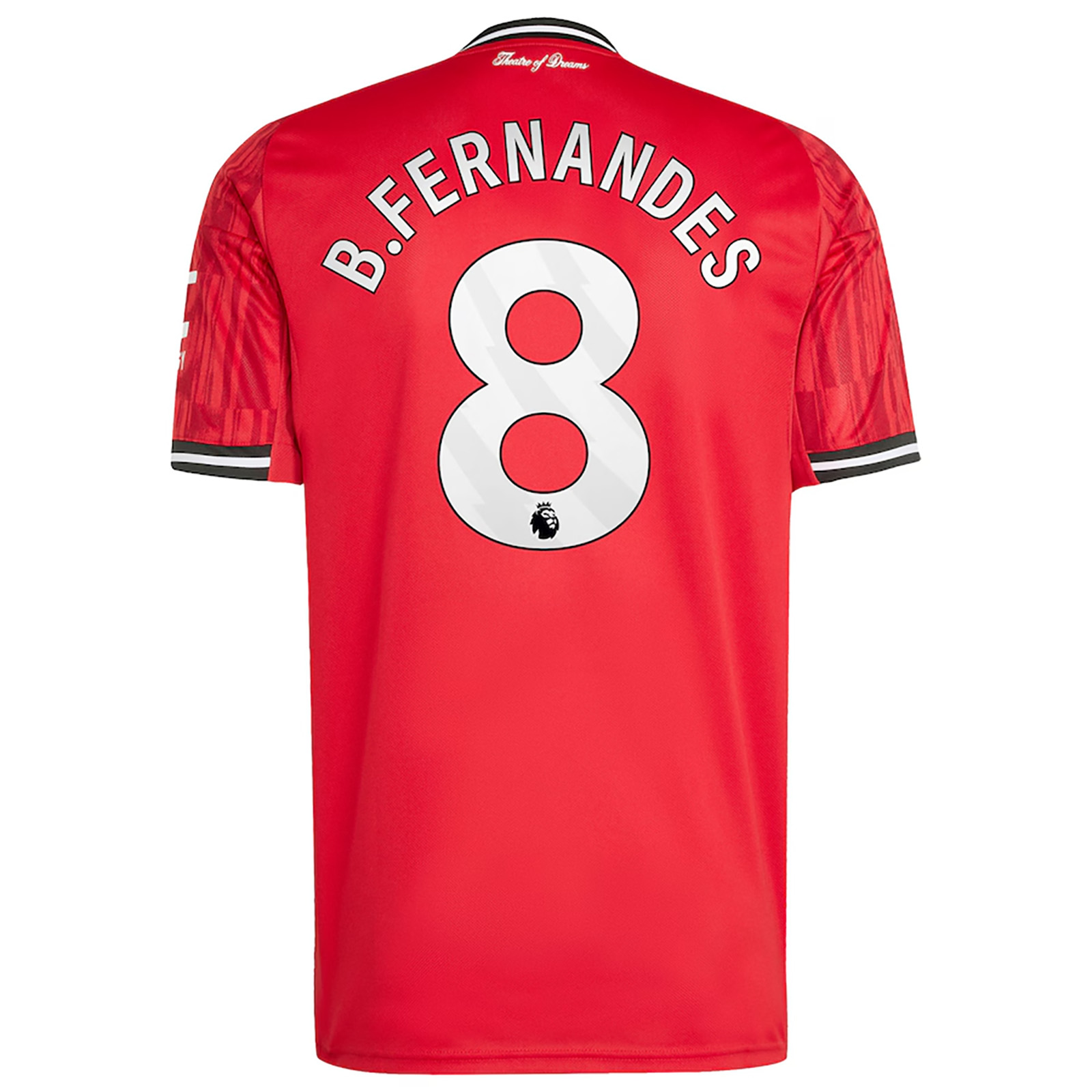adidas  Manchester United Fernandes #8  Soccer Jersey (Home 25/26)