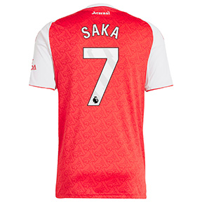 adidas  Arsenal Saka #7  Soccer Jersey (Home 25/26)
