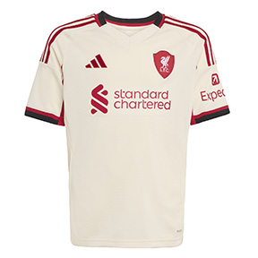 adidas Youth  Liverpool  Soccer Jersey (Away 25/26)
