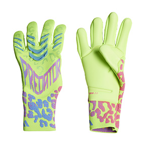 adidas  Predator  GL  Pro Goalie Gloves (Lucid Lemon/Lucid Pink)