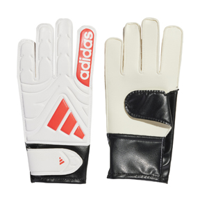 adidas Youth  Copa Club Goalie Gloves (White/Lucid Red/Black)