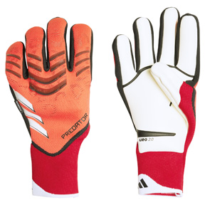 adidas  Predator  GL  Fingersave Pro Goalie Glove (Lucid Red)
