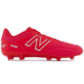 New Balance  442 v2 Team Wide Width FG Shoes (Red/White)