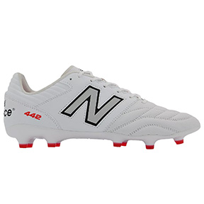 New Balance 442 v2 2024 Pro Wide Width FG Shoes (White)
