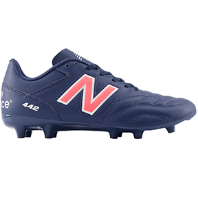 New Balance 442 v2 Academy Wide Width FG (Navy/Red)