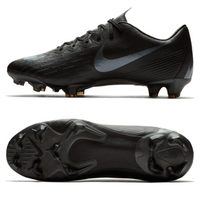 Nike Mercurial Vapor XII Pro FG Soccer Shoes (Black)