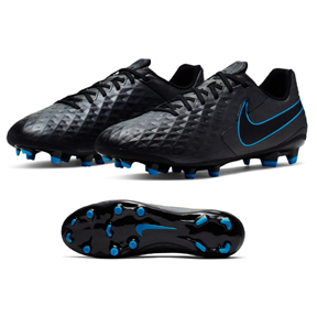 Nike Tiempo Legend 8 Academy MG Soccer Shoes (Black/Blue Hero)