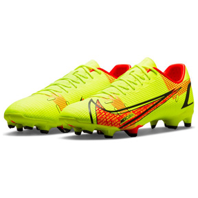 Nike Mercurial Vapor 14 Academy FG/MG Soccer Shoes (Volt/Crimson)