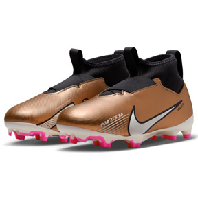 Nike Youth  Zoom Mercurial Superfly 9 Academy FG (Copper)