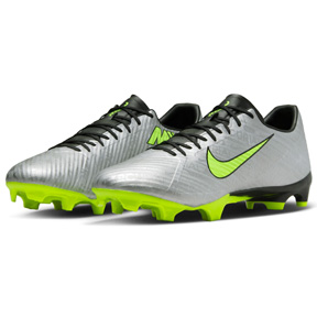 Nike  Zoom Mercurial Vapor 15 Academy  XXV FG (Metallic Silver/Volt)
