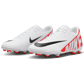 Nike Mercurial Vapor 15 Club FG Soccer Shoes (White/Crimson)