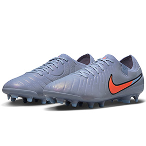 Nike  Tiempo  Legend 10 Pro FG Shoes (Blue Eclipse/Black/Orange)