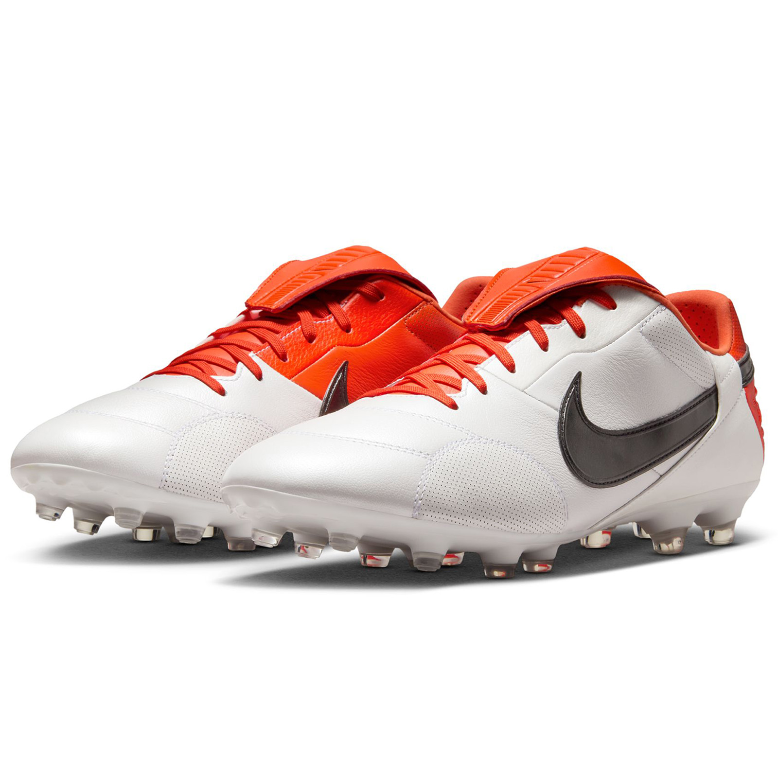 Nike  Premier  III FG Soccer Shoes (Team Orange/White/Black)