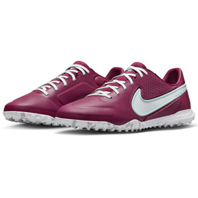 Nike React Tiempo Legend 9 Pro Turf Soccer Shoes (Rosewood)