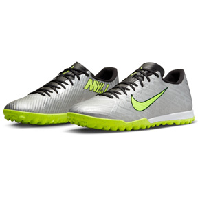 Nike  Zoom Mercurial Vapor 15 Academy  XXV Turf (Silver/Volt)