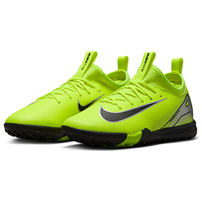 Nike Youth   Zoom Mercurial Vapor  16 Academy Turf (Volt/Black)