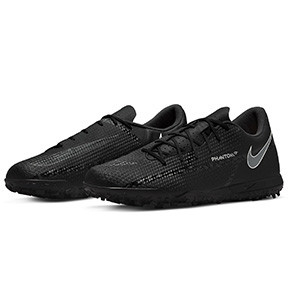 Nike Phantom GT2 Club Turf Soccer Shoes (Black/Summit White) 