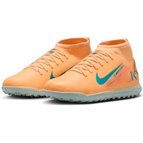 Nike Youth   Mbappe Mercurial Superfly 10 Club Turf Shoes (Melon)
