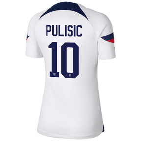 Nike Womens USA USWNT Pulisic #10 4 Star Jersey (Home 22/24)