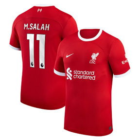 Nike Liverpool Salah #11 Soccer Jersey (Home 23/24)